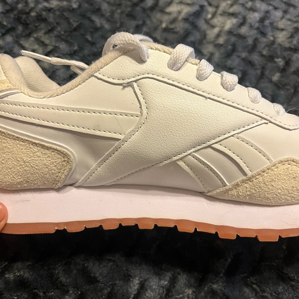 Reebok White Leather Sneakers - Picture 6 of 6
